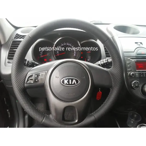 Capa De Volante Costurada Kia Soul /cerato