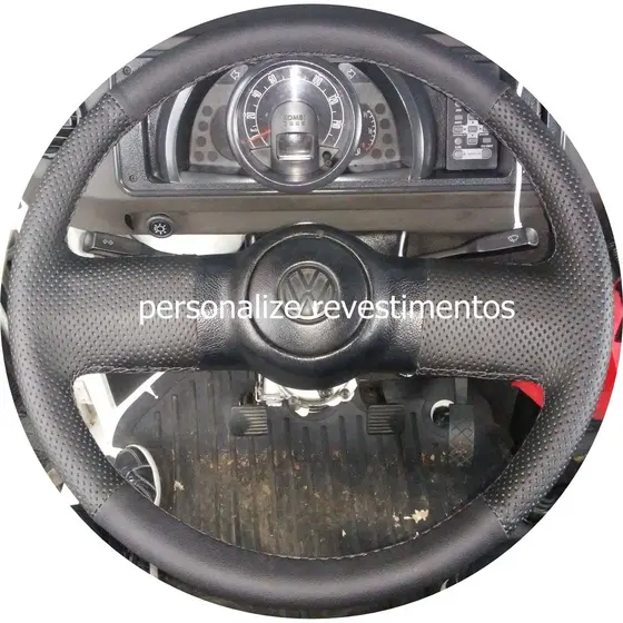 capa de volante costurada kombi