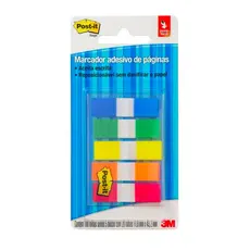 Marcador adesivo de Páginas Post-It® 3M 11,9x43,2 mm