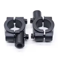 com Adaptador Braçadeira de Suporte para Espelho para Guidão de Bike/Moto
