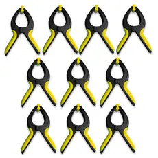 Grampo com Mola Sargento Fertak 4", 6" e 9" Garra Multiuso Prendedor P/ Marcenaria Fixações