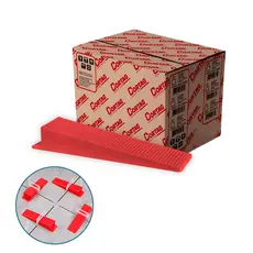 Cunha Niveladora Cortag Slim 61538 e Eco 61410 Pisos Porcelanatos Revestimentos 50 a 300 Unidades