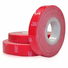 Rolo De Fita Dupla Face 3m 1 Metro X 8mm Unidade