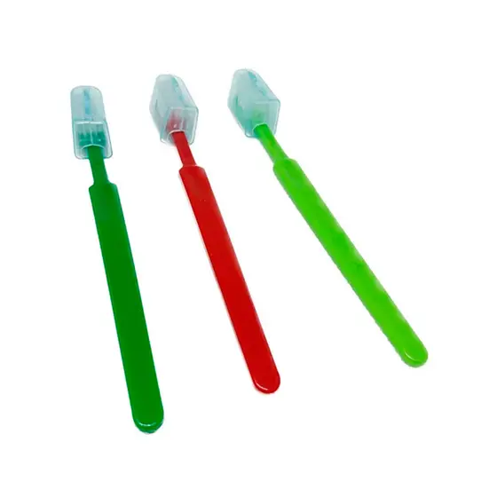 Escova Dental Adulto Macia com Protetor de Cerdas
