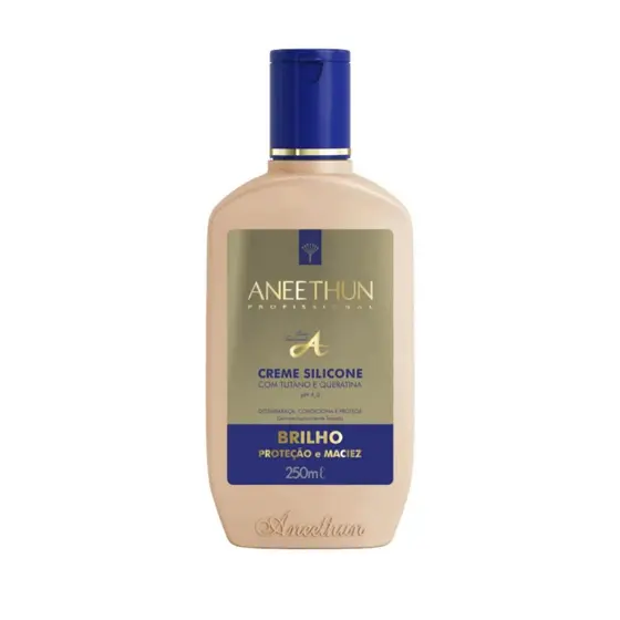 Aneethun Linha A Creme Silicone 250ml Nutrição Profunda com Tutano e Queratina
