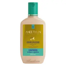 Aneethun  1 Creme De Silicone Cachos Linha A De 250ml 250g