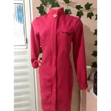 jaleco princesa + bordado/ jaleco para dentista médico enfermeiro designer.