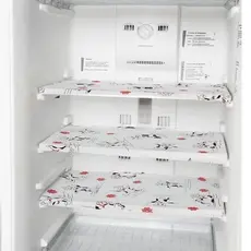 Conjunto de Toalhas de Geladeira com 3 peças Estampas Coloridas