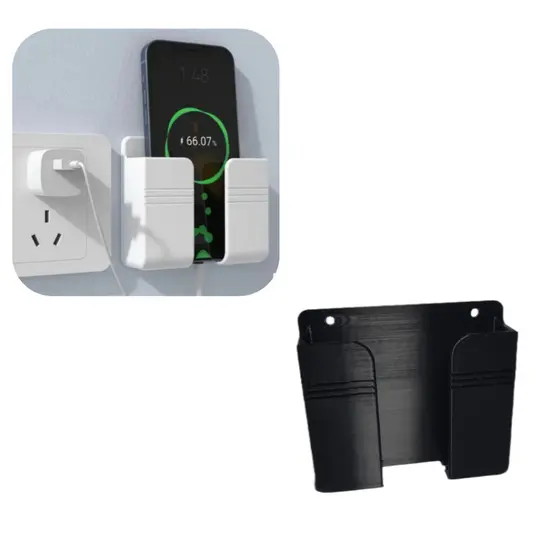 Suporte De Parede Para Celular E Controle Plástico