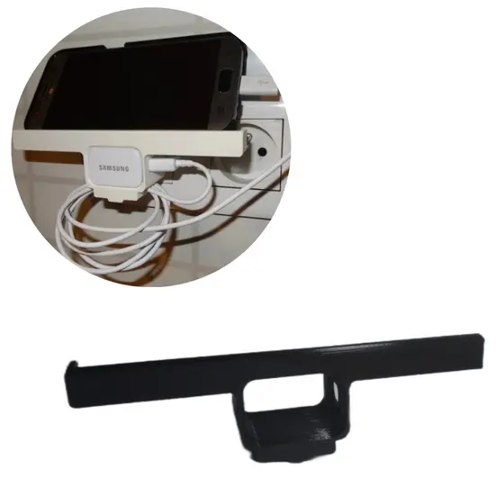Suporte De Parede Para Carregador De Celular