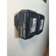 Suporte para Bateria de Furadeira Parafusadeira Elétrica 18V Parede Makita (2 und)