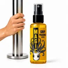 Poulpo Sports Cola Líquida Poledance 60ml Crossfit Mágic Grip Para Pole Dance Escalada