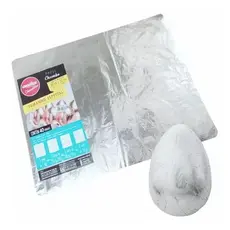 Papel Chumbo Para Ovo De Páscoa C/ 10 Folha Grande Chocolate