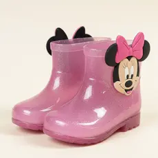Bota Galocha Infantil Menina Minnie Ana Castela Boiadeirinha Impermeável Confortável Dias de Chuva