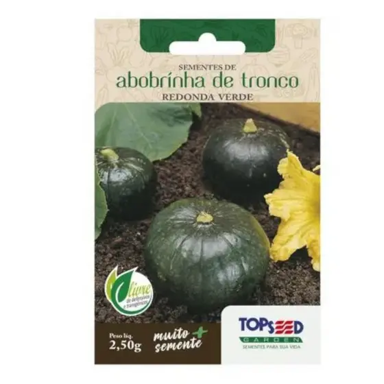 Sementes da Abobrinha Tronco Redonda