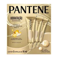 Kit Ampola Pantene Hidratação Poderosa 45ml