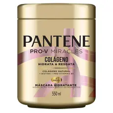 Máscara Hidratante Pantene Colágeno Hidrata e Resgata 550ml