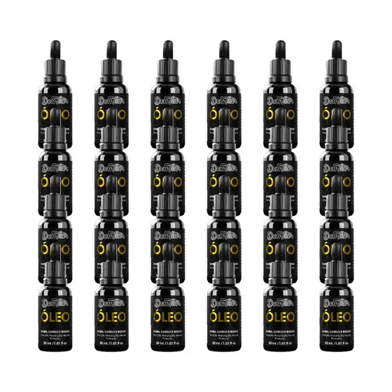 KIT 24x ÓLEO PARA BARBA DON VITOR 30ml 24un