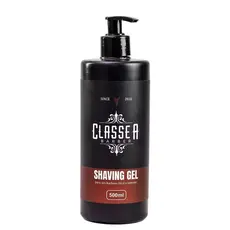 Shaving Em 1X Gel Classe A 500G Para Navalhar Pra Fazer Barba, Pezinho E Navalhado Pele Hidratada E Macia 1UN