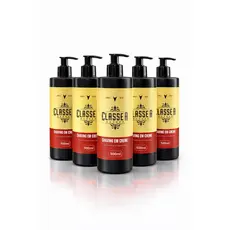 6x Shaving Em Creme Classe A 500m Creme De Barbear Pra Fazer Barba, Pezinho E Navalhado 6UN
