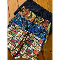 Sunga Boxer Masculina Estampada Forrada Adulto Moda Praia