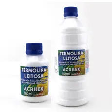 Termolina Leitosa Acrilex para Impermeabilização Tecido Decoupage Artesanato