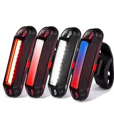 Sinalizador Traseiro Para Bike Led Recarregável Usb Lanterna De Bicicleta