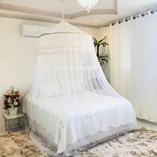 Mosquiteiro Teto Casal  Indiano c/ Elástico promoção com bico