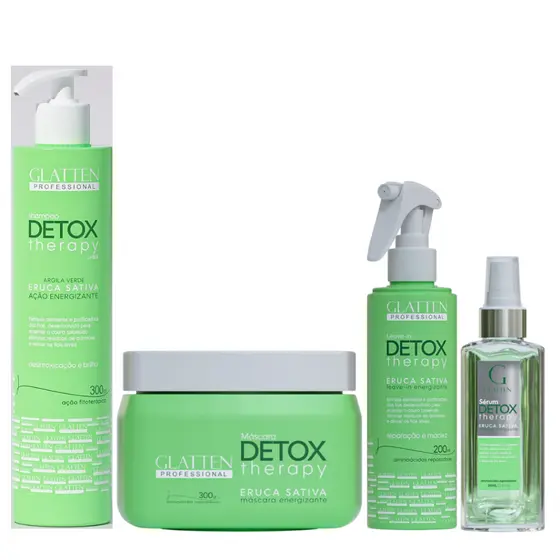 Kit detox capilar 4 passos Glatten