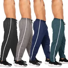 Kit 4 Calças Tactel Masculina Diversas Cores Pronta Entrega