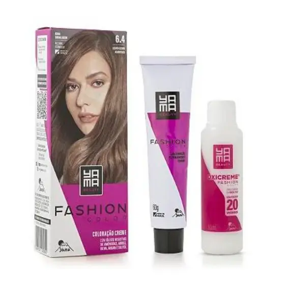 Coloração Yamá Beauty Care Mini Kit Fashion Color 6.4