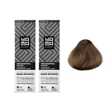 Kit C/2 Coloração Nano 6.1 Louro Escuro Acinz Yamá