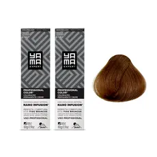 Kit C/2 Coloração Nano Infusion 7.31 Louro Médio Dourado Acinz Yamá
