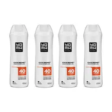 Kit Água Oxigenada Cremosa Yamá 40Vol  900ml c/4 Unidades