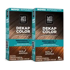 Kit 2 Dekapcolor System Removedor de Coloração 300ml - Yamá