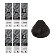 Kit C/6 Colorações Prof Color Yama Nano 4.0 Castanho Médio
