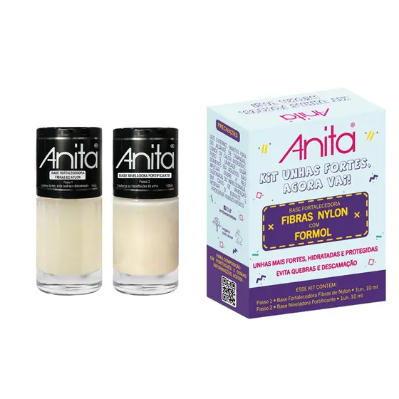 Kit Unhas Fortes - Agora Vai!