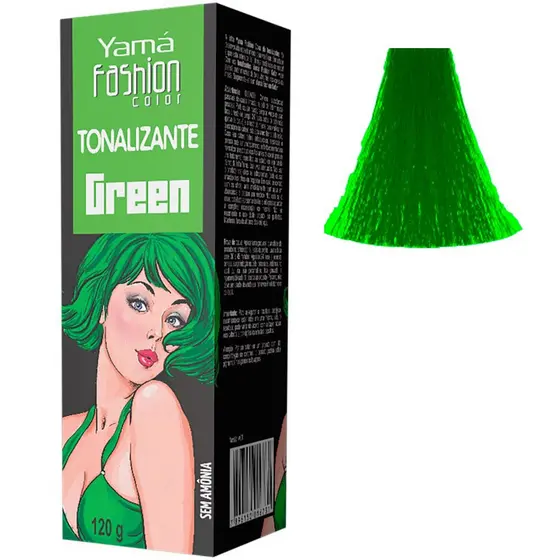 Tonalizante Fantasia Fashion Color Green