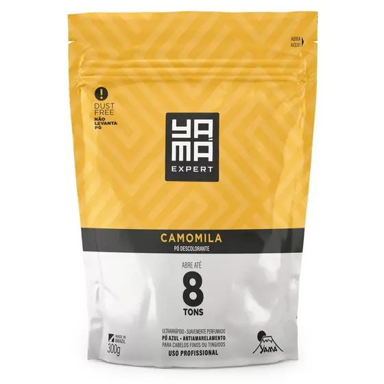 Pó Descolorante Camomila Refil  300g - Yamá Cosméticos