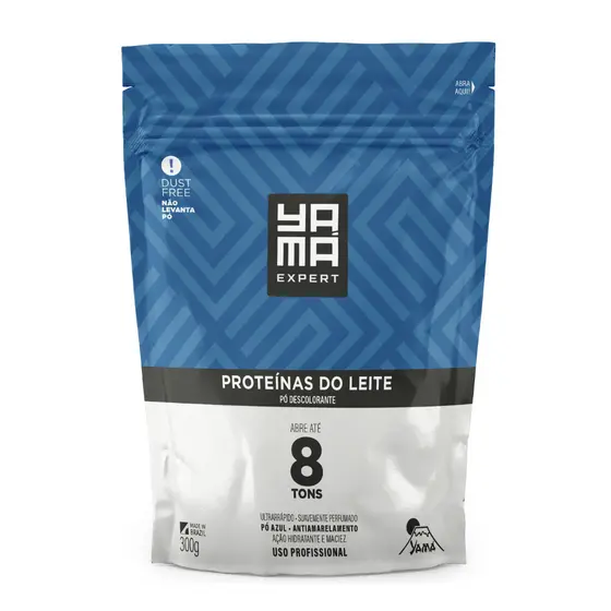 Pó Descolorante Yama Proteínas Do Leite Refil  300g