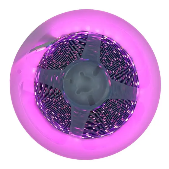 Fita LED Rosa Pink 3528 120 LEDS/m IP20 5m 12V P4 Dupla Face
