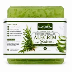 sabonete natural anti oleosidade,espinhas, cravos, acnes, de alecrim e babosa