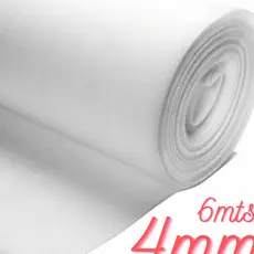 Manta 4mm x 6mts de Polietileno para piso laminado expandido espuma pack embalagens
