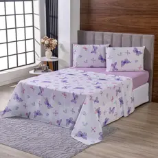 Jogo De Cama Lençol Casal 4 Peças Percal 100% Algodão