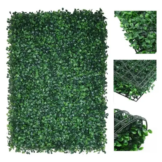 Placa Buchinho 60x40 Jardim Vertical Artificial Parede Verde Painel Decorativo