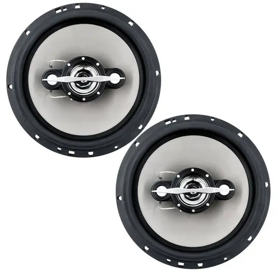 Par de Alto Falantes Som Automotivo Prime 6" Quadriaxial LS60 140WRMS Total 4 Ohms Leson - 2LS070060
