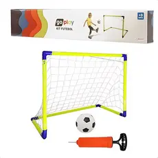 Trave Futebol Gol Infantil Criança Goleiro com Bola e Bomba Brinquedo Go Play - Multikids  BR952