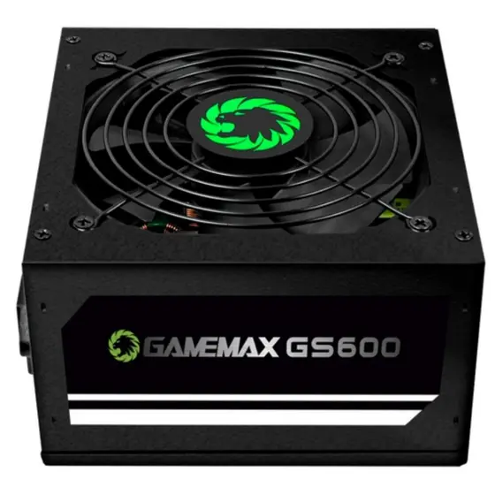 Fonte ATX 600W Gamer GS600 80 Plus Black PFC Ativo Gamemax 0100000307