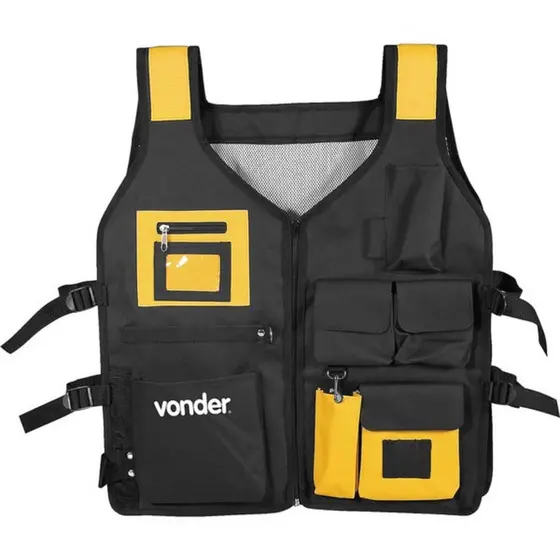 Colete Porta-Ferramentas CL 013 com 7 Bolsos Vonder - 35.40.300.013