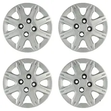 Calota Aro 13" cor Prata Mod Uno Way Economy 08/09 (Jogo c/ 4 Calotas) Grid - 072CB-PTA-E